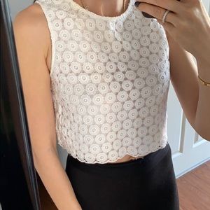 Beautiful crochet Alc top